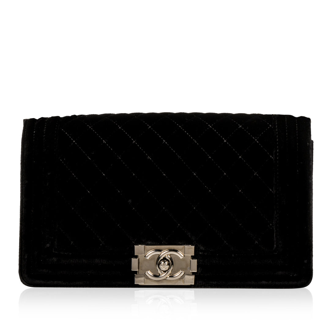 Chanel Velvet Medium Boy Bag