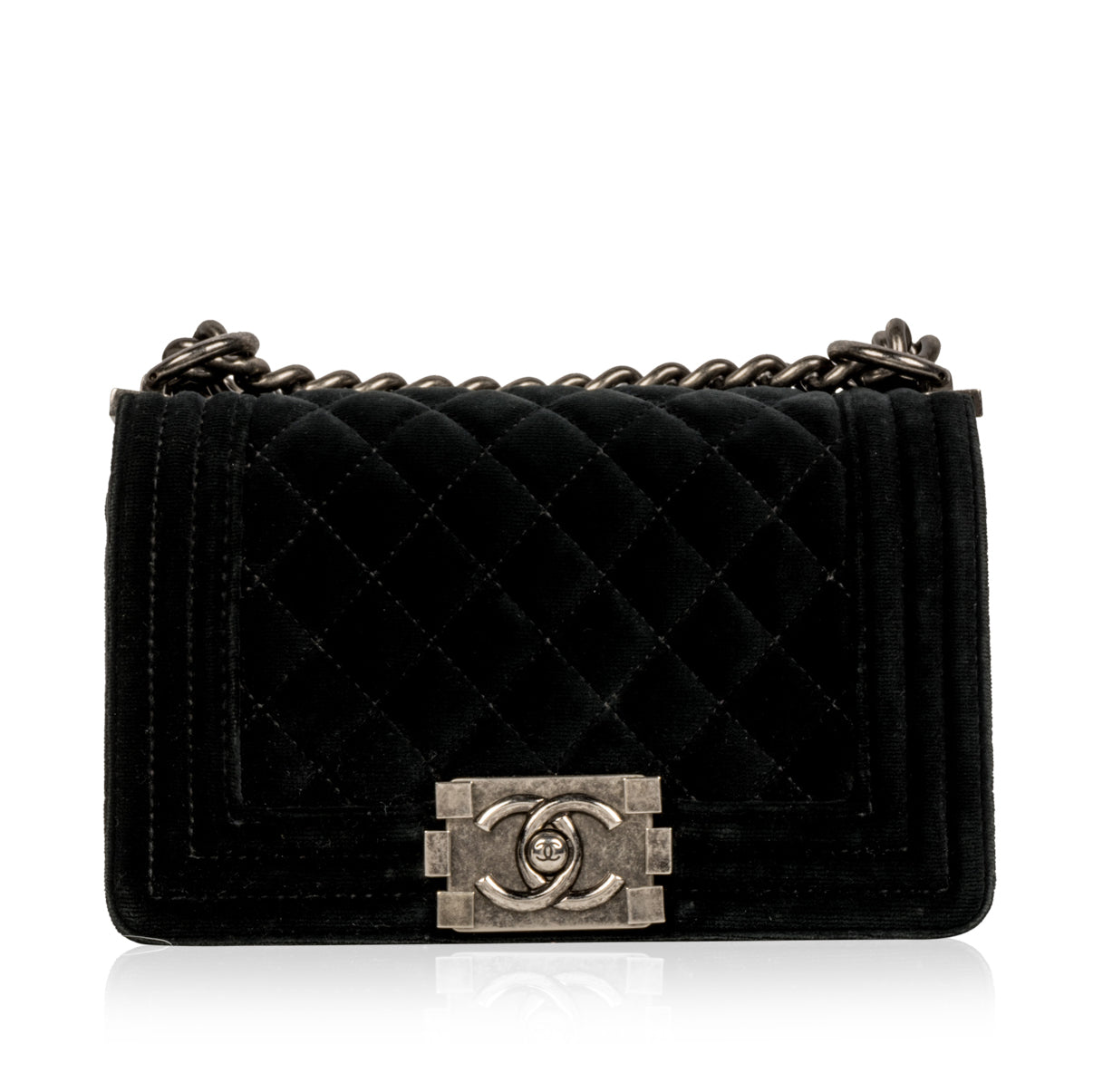Chanel Boy Bag Small Velvet