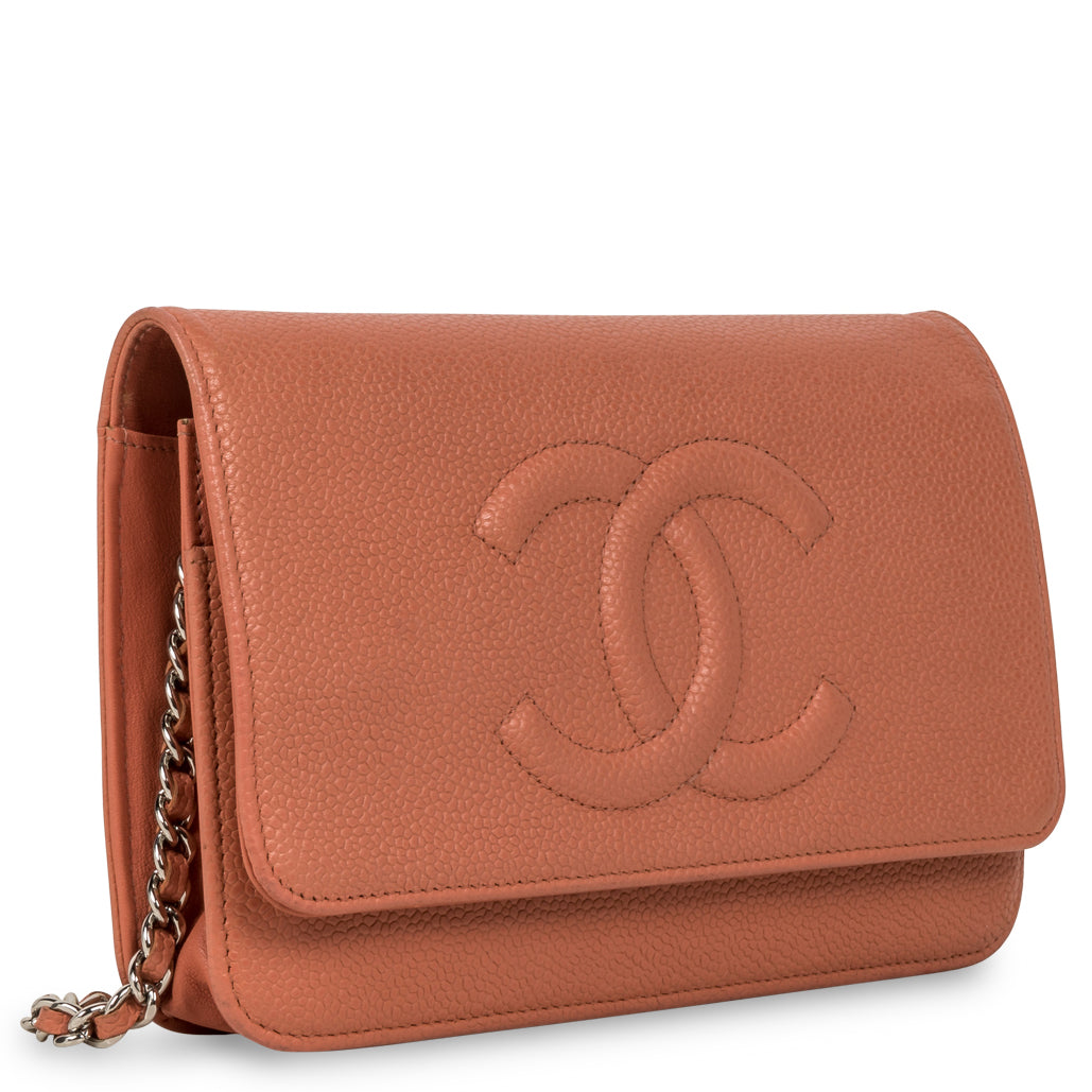 Chanel Classic CC Wallet on Chain