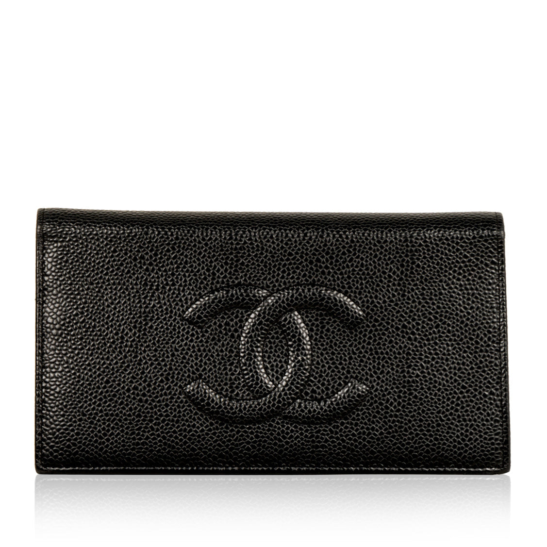 Chanel CC Caviar Wallet