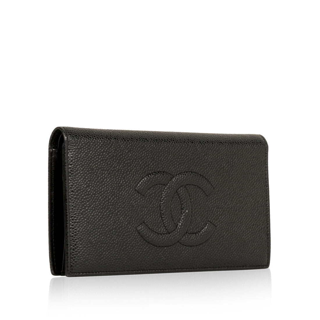 Chanel CC Caviar Wallet