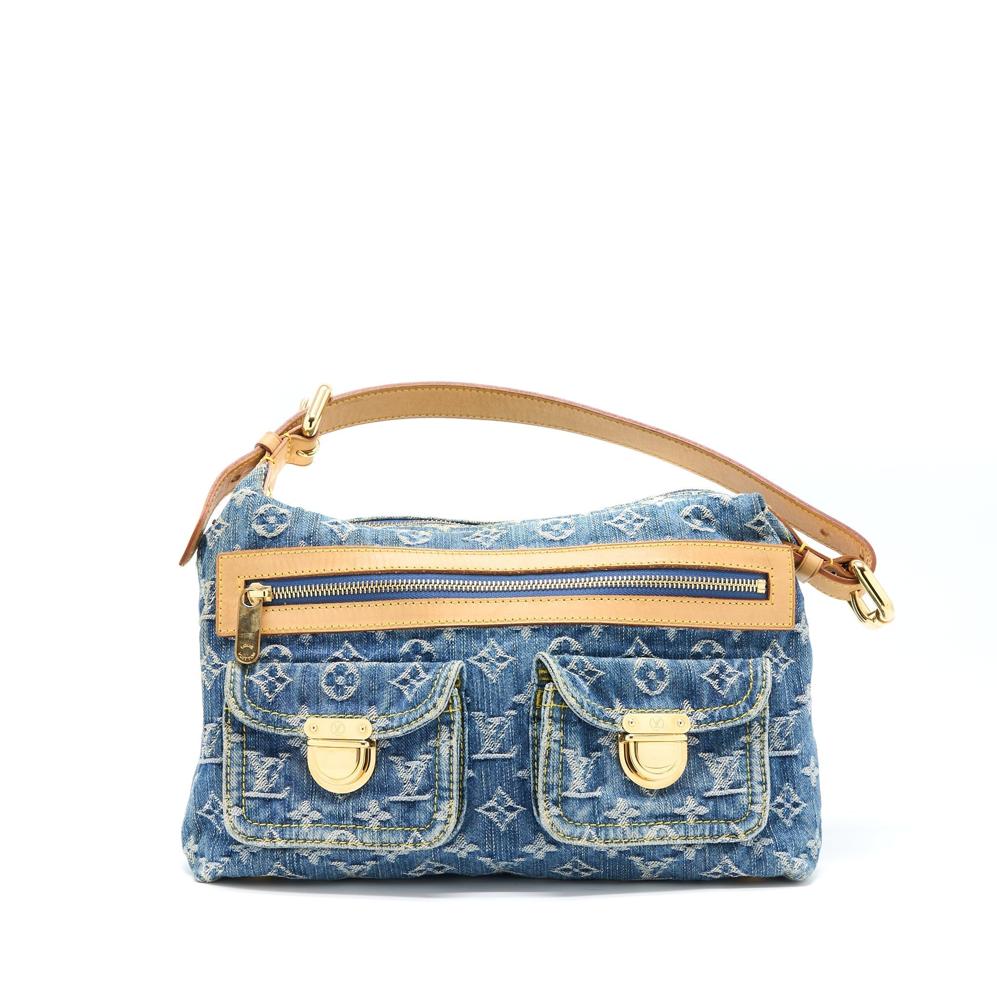 Louis Vuitton Buggy Bag Monogram Denim GHW