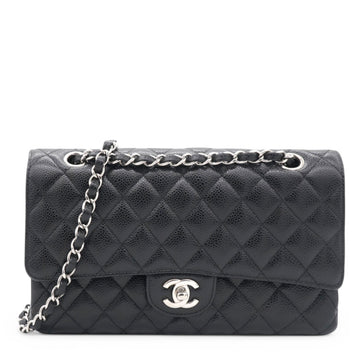 Chanel Caviar Quilted Medium Double Flap Black