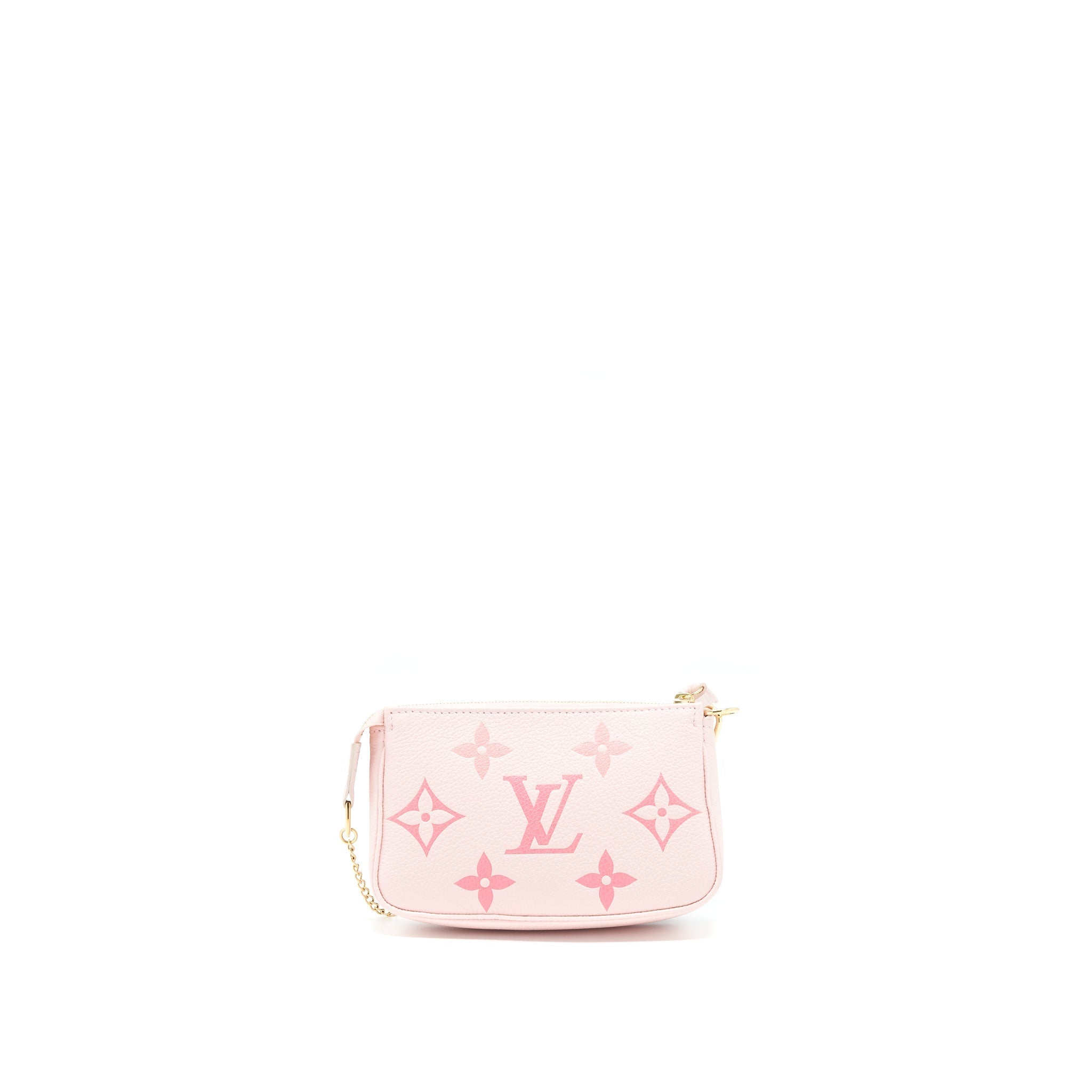 Louis Vuitton Mini Pochette Pink Empreinte