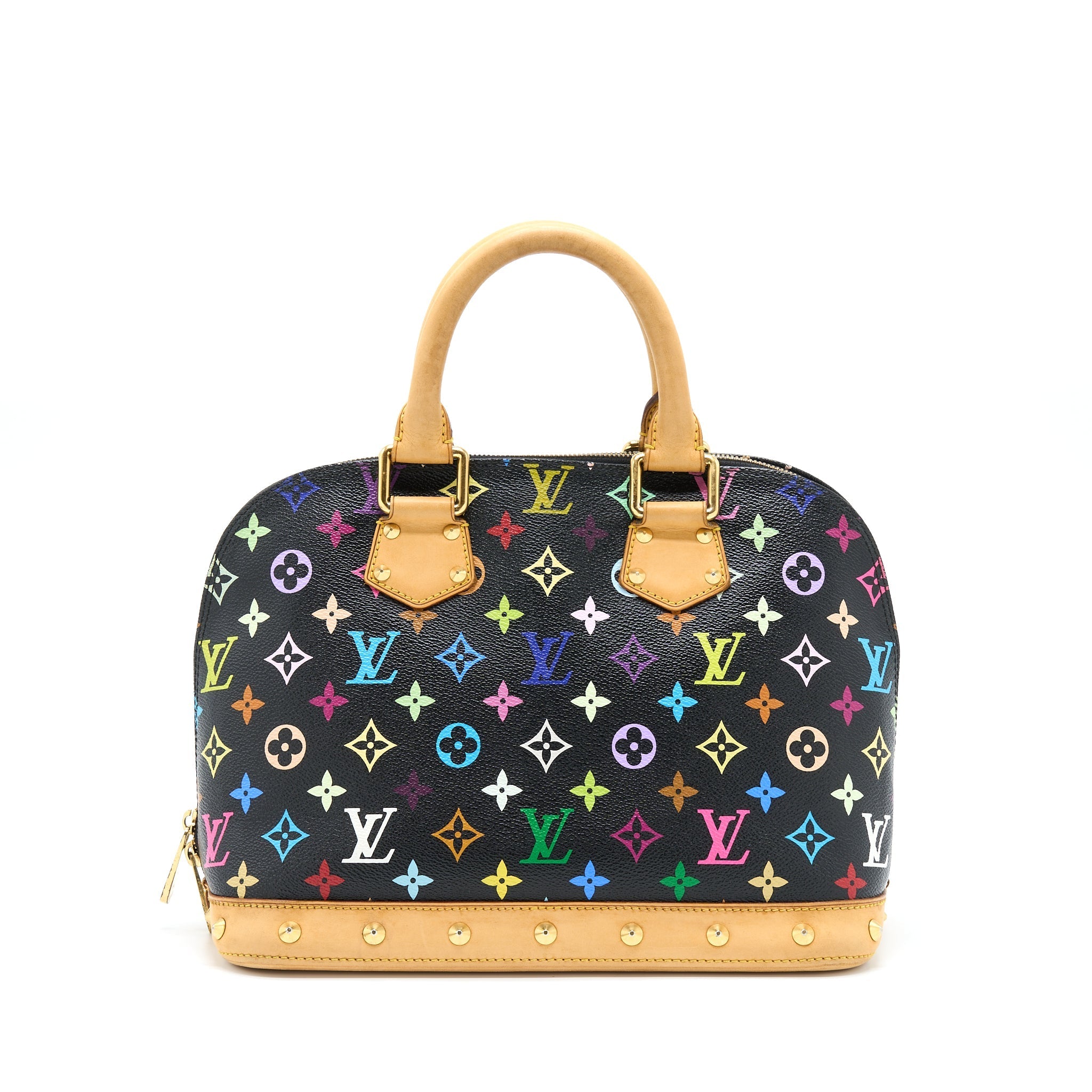 Louis Vuitton Alma Bag Monogram Canvas Multicolour/ Black GHW
