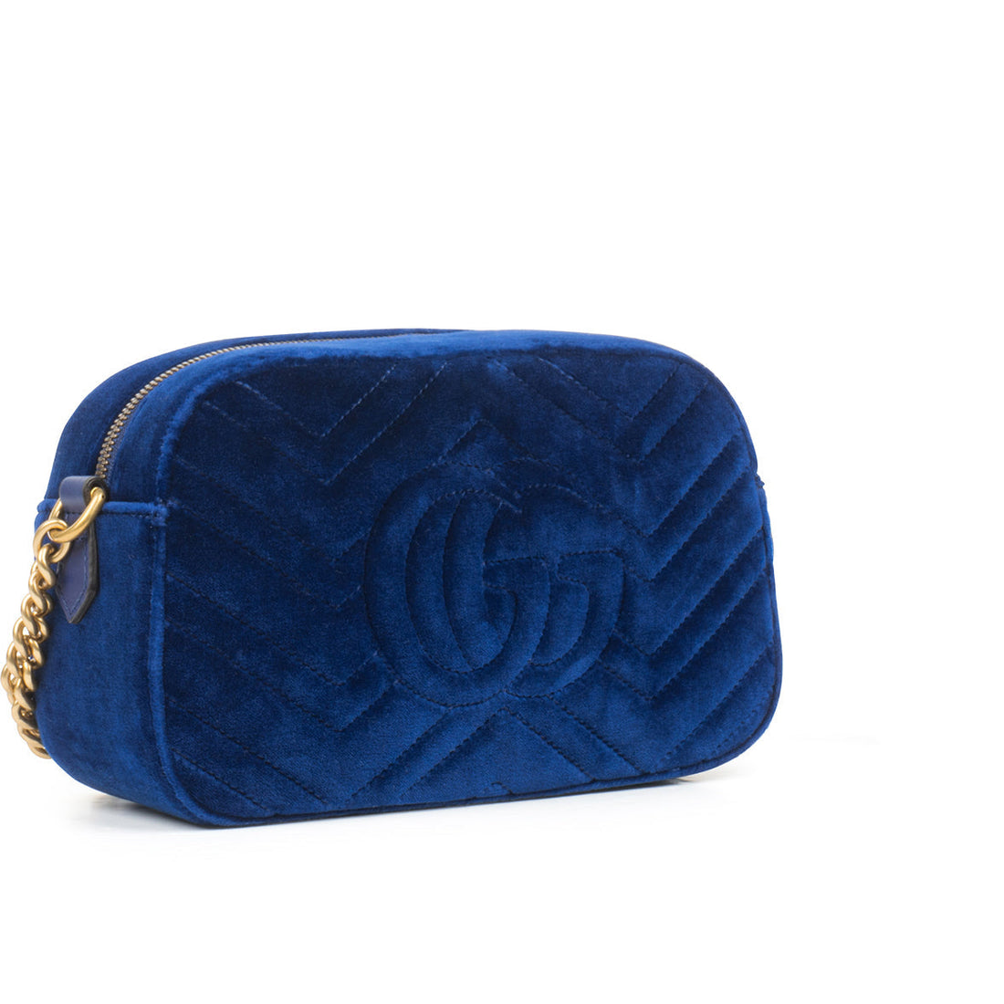 Gucci GG Velvet Marmont Camera Bag