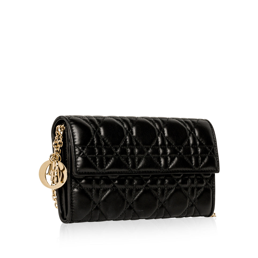 Christian Dior Lady Dior Wallet-on-Chain