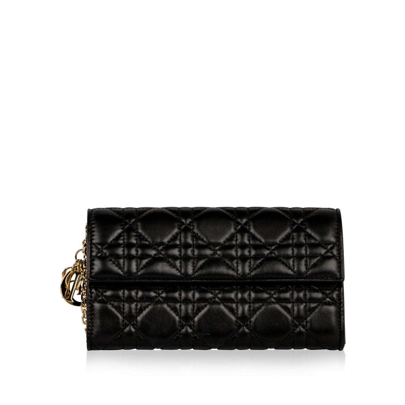 Christian Dior Lady Dior Wallet-on-Chain