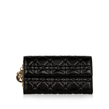 Christian Dior Lady Dior Wallet-on-Chain