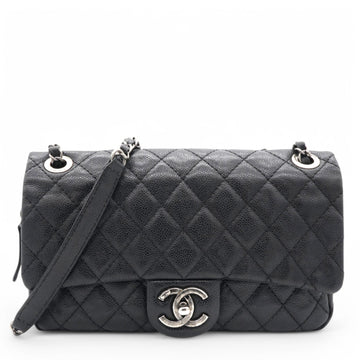 Chanel Caviar Flap Bag Black