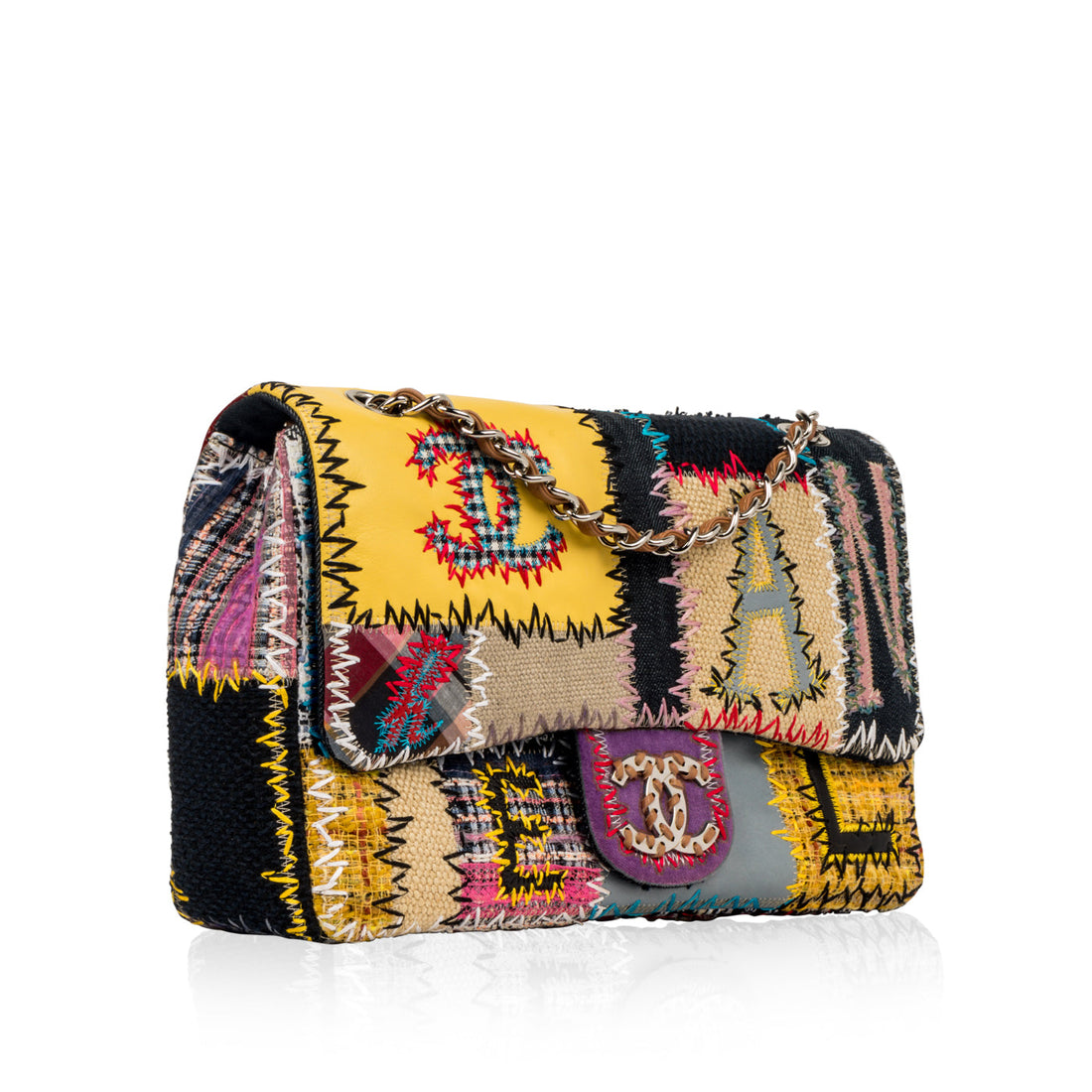 Chanel Patchwork Jumbo Classic Flap Bag
