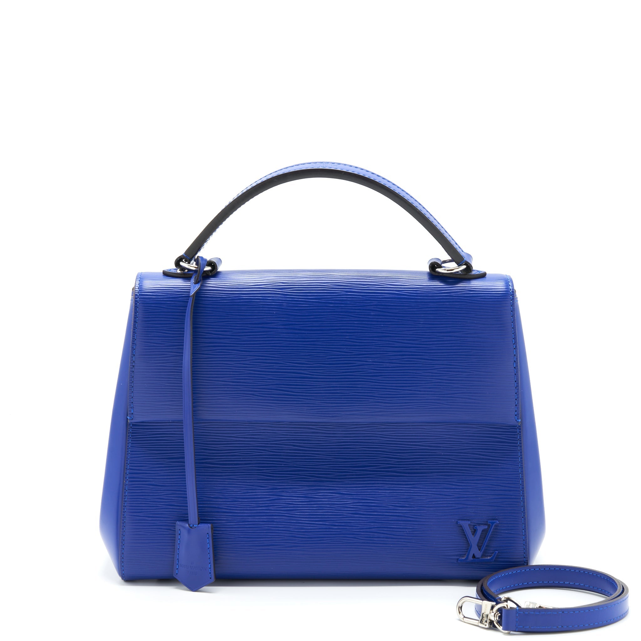 Louis Vuitton Cluny MM Epi Blue SHW