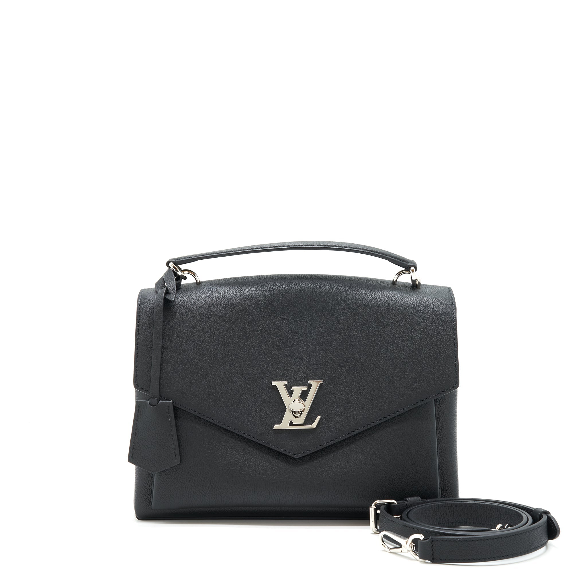 Louis Vuitton Lockme Bag Black SHW