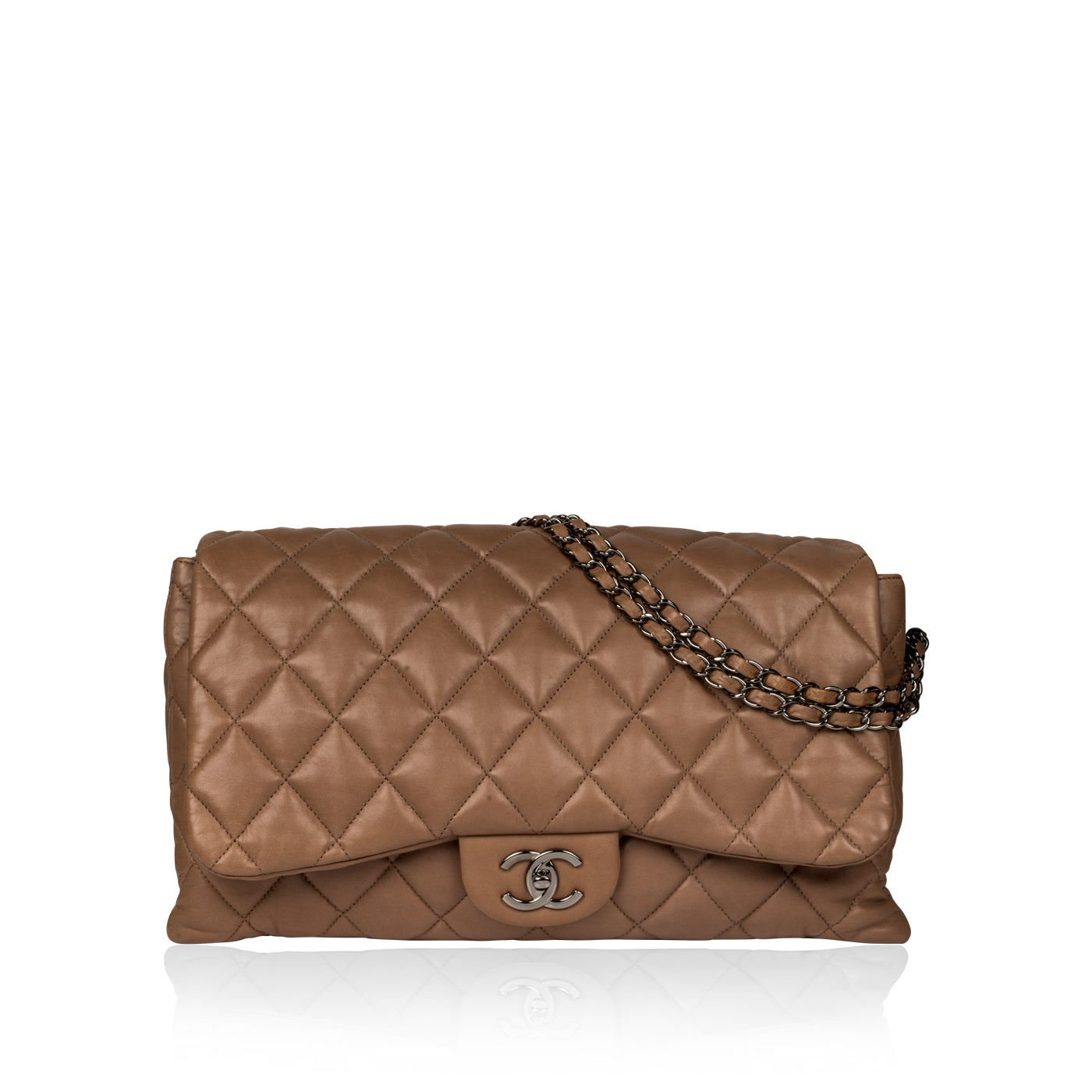 Chanel Three-Accordion Flap Bag