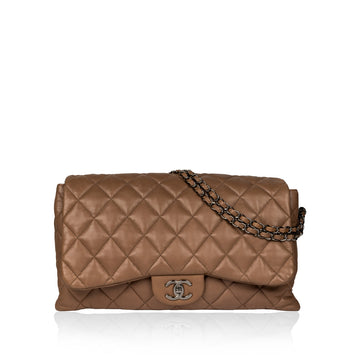 Chanel Three-Accordion Flap Bag