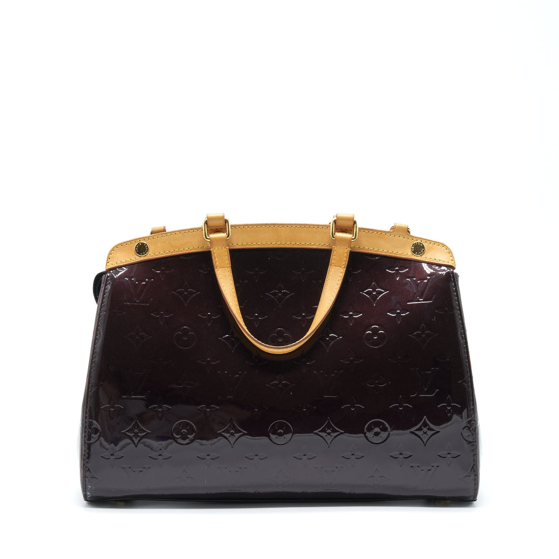 Louis Vuitton Amarante Monogram Vernis Brea MM Bag GHW