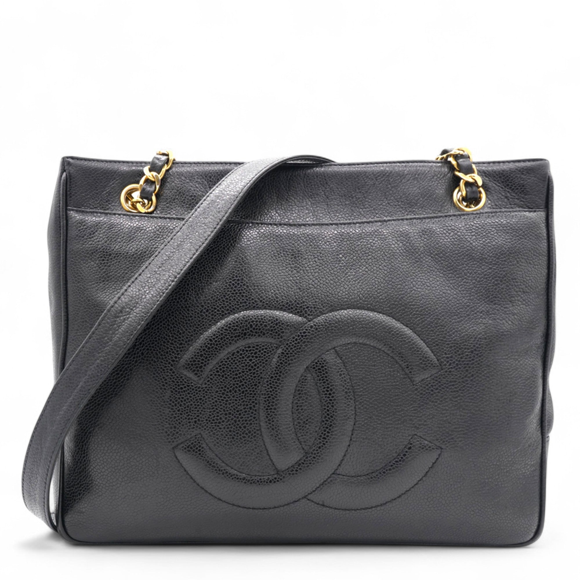 Chanel Vintage CC Logo Shoulder Bag