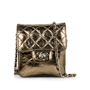 Chanel Metallic Crossbody Bag Calm