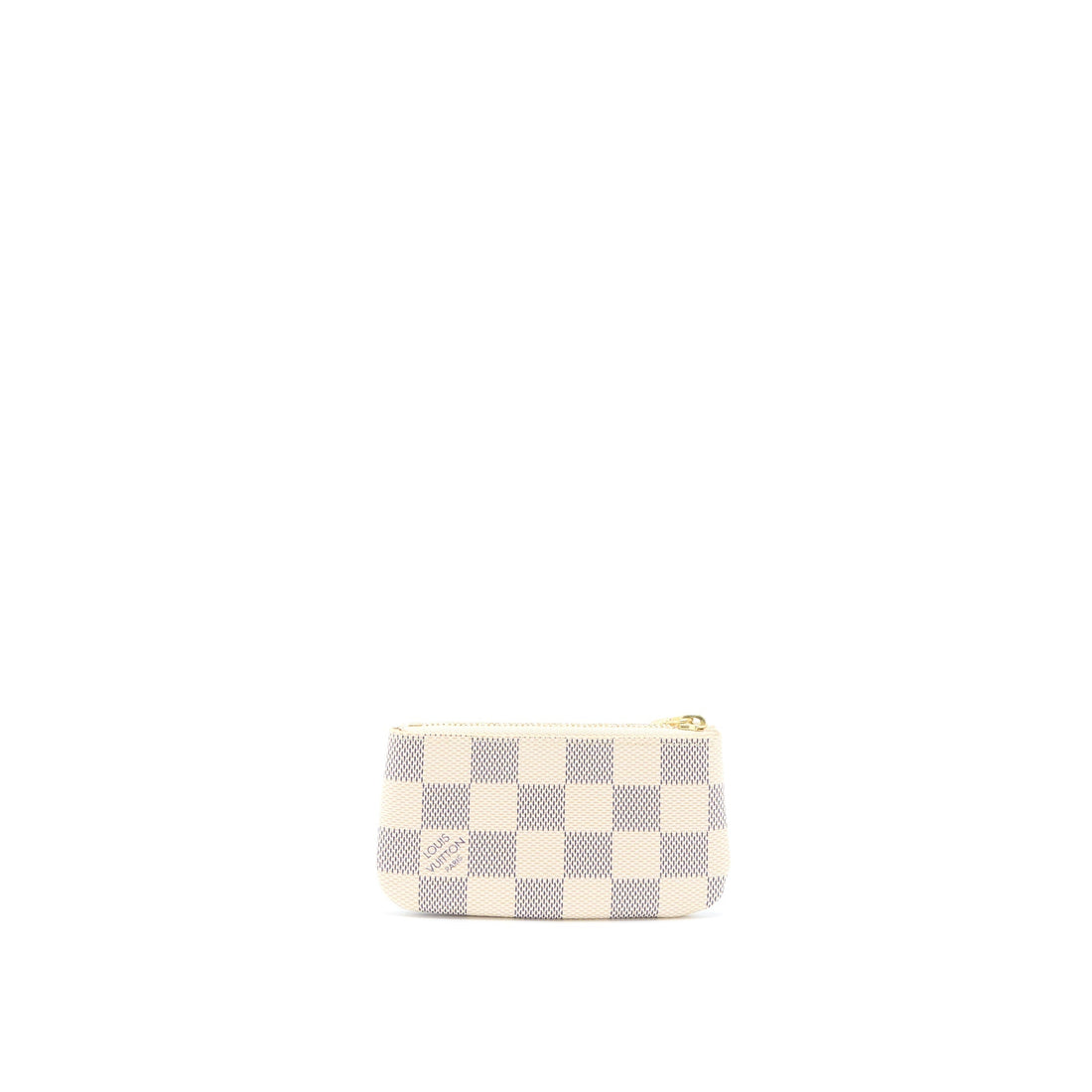Louis Vuitton Key Pouch Damier Azur Canvas GHW