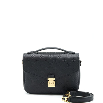 Louis Vuitton Pochette Métis Monogram Empreinte Black GHW