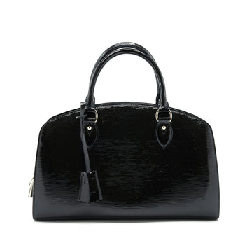 Louis Vuitton Bowling Bag EPI Patent Black