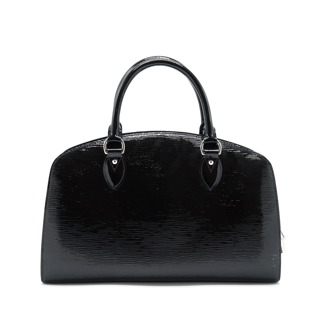 Louis Vuitton Bowling Bag EPI Patent Black
