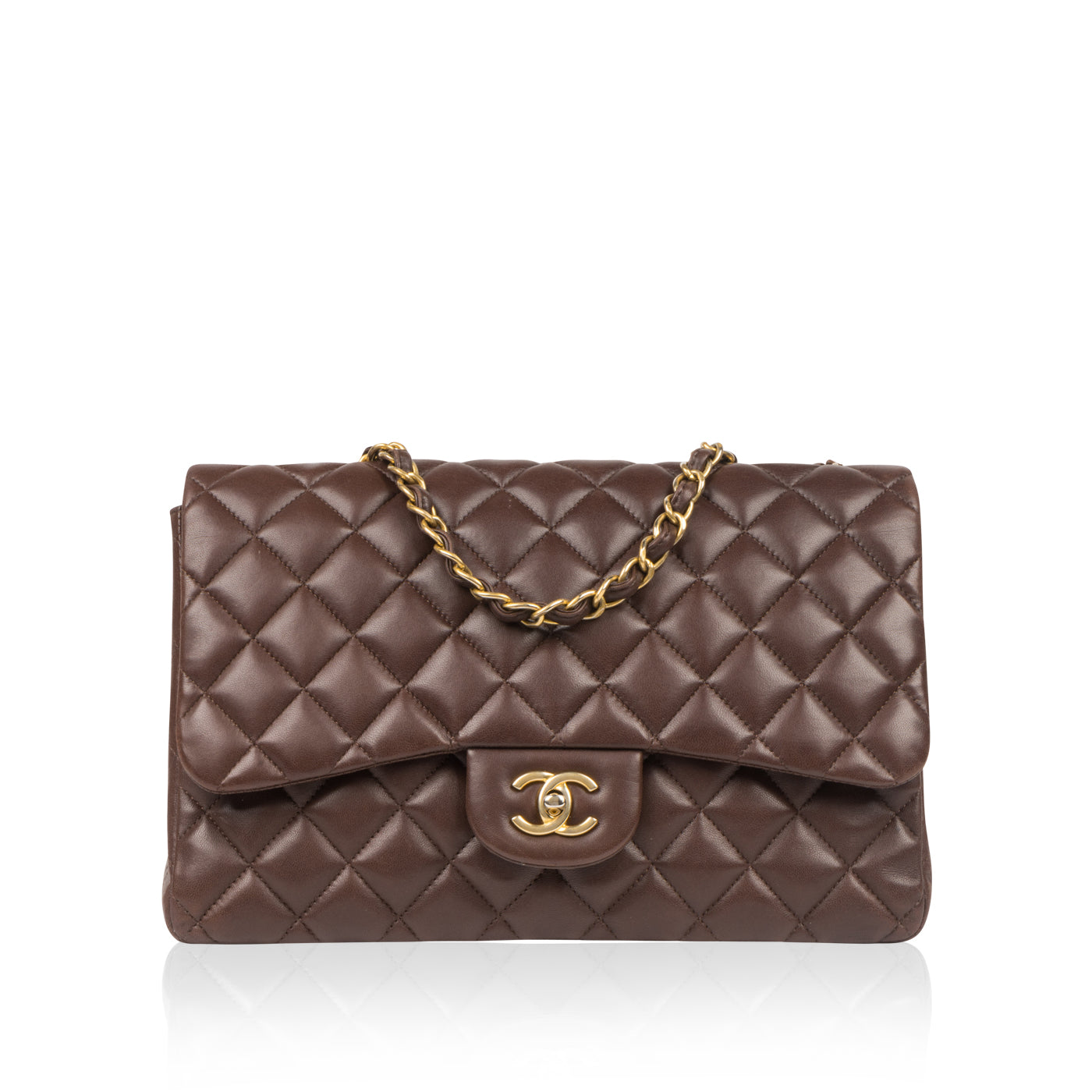 Chanel Classic Flap Bag Jumbo Single Flap