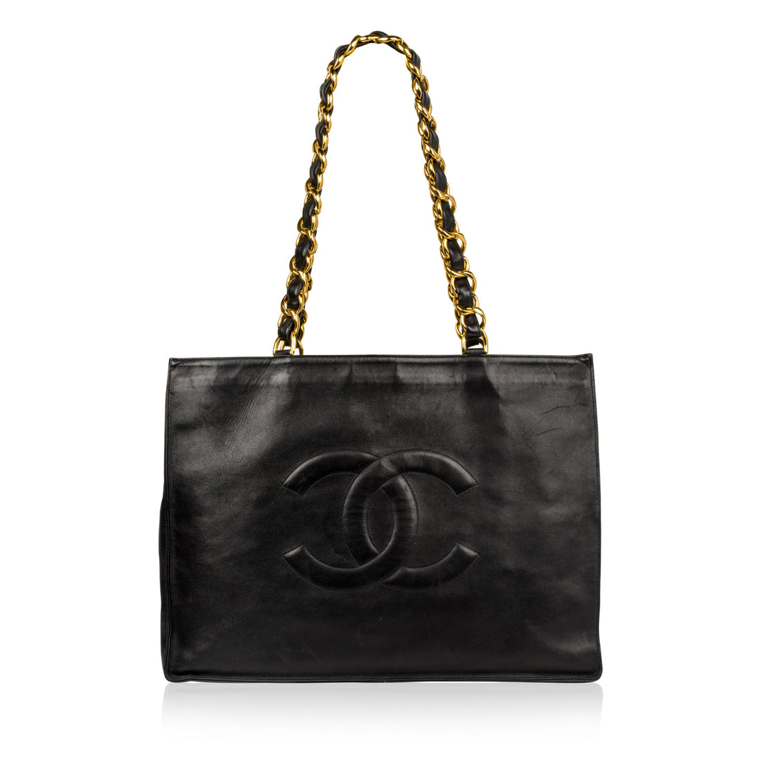 Chanel Vintage Classic Shopper Tote