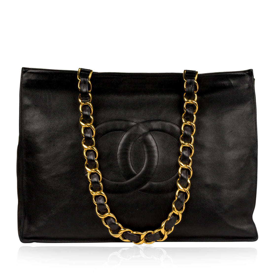 Chanel Vintage Classic Shopper Tote