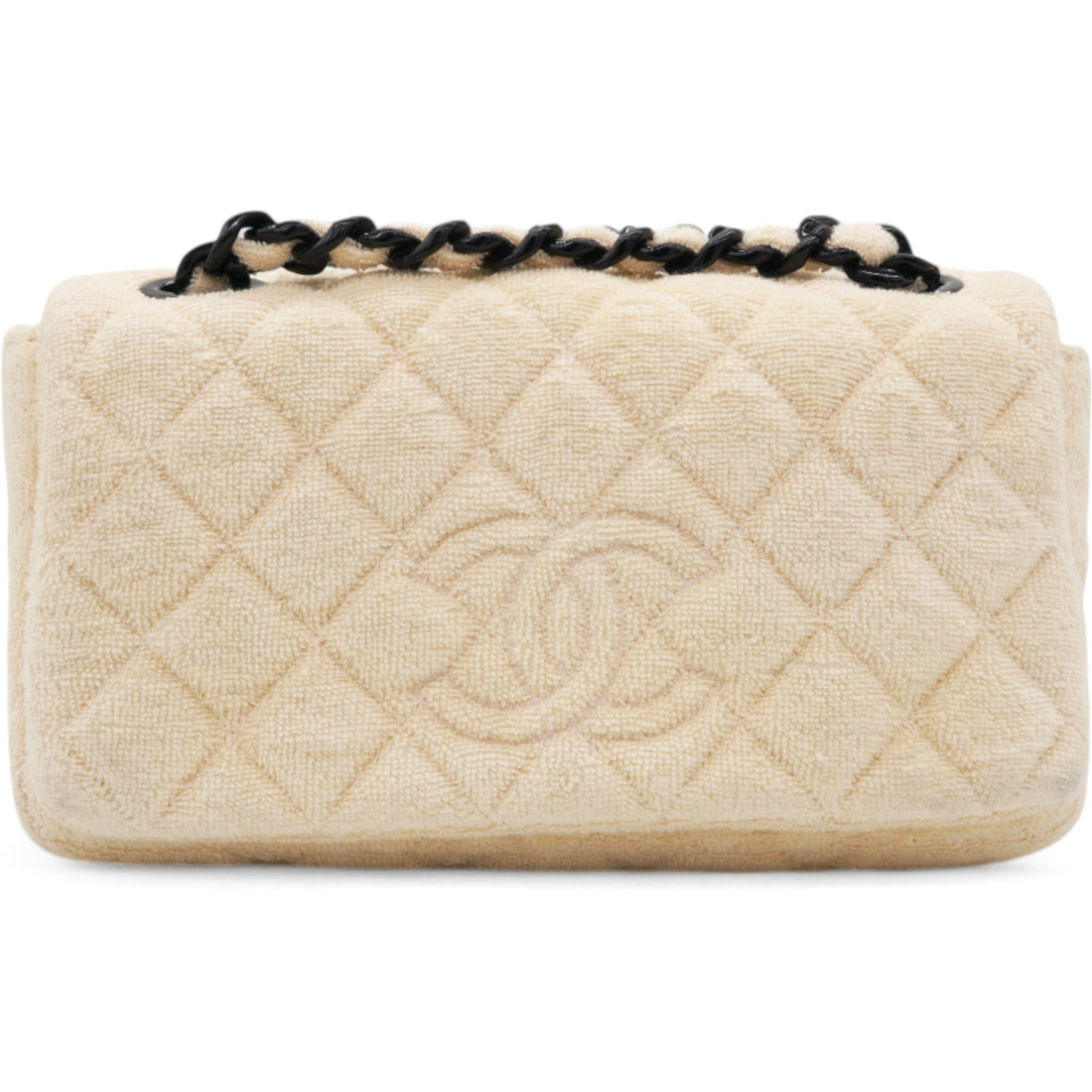Chanel Terry Flap Bag Beige