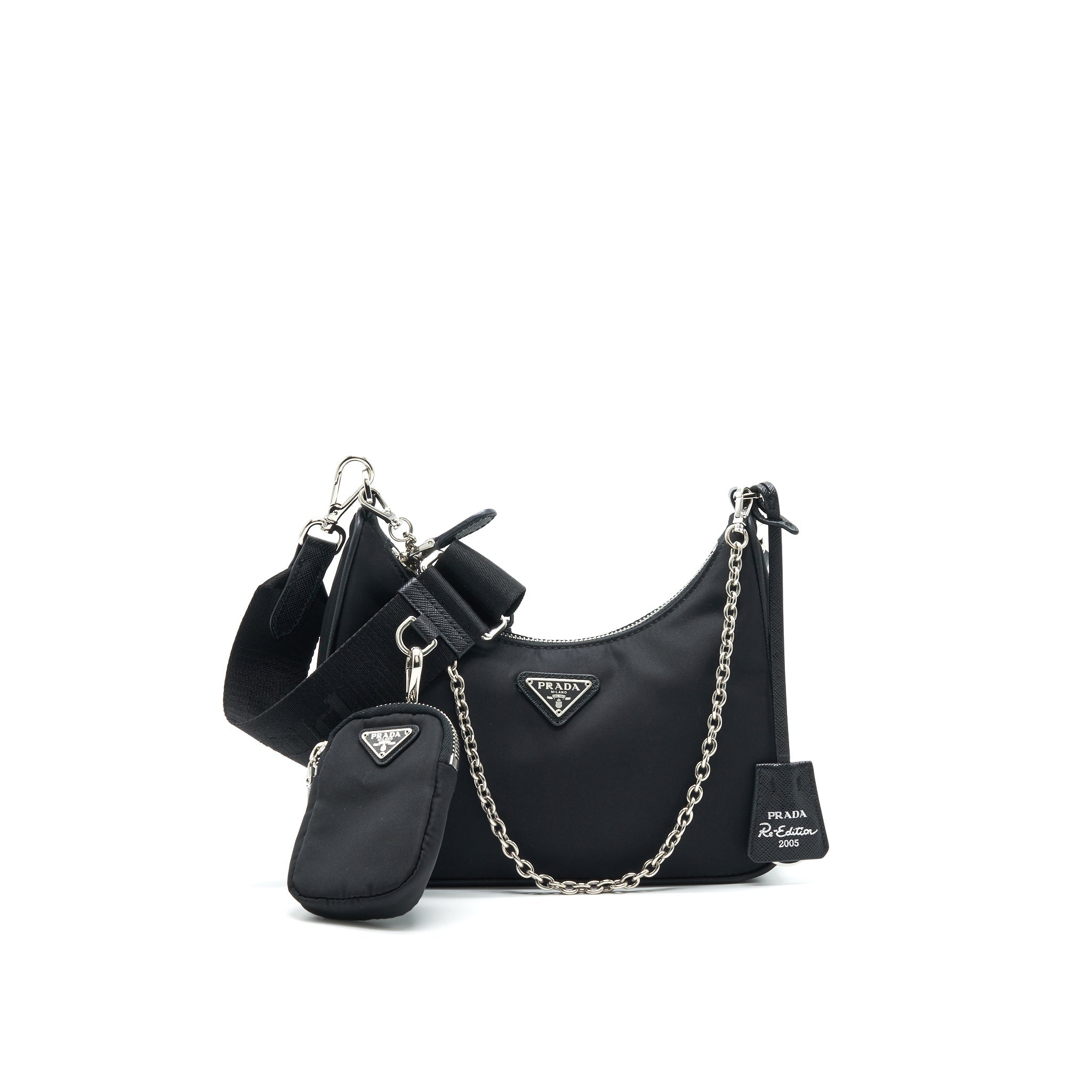 Prada Reedition 2005 Shoulder Bag Black