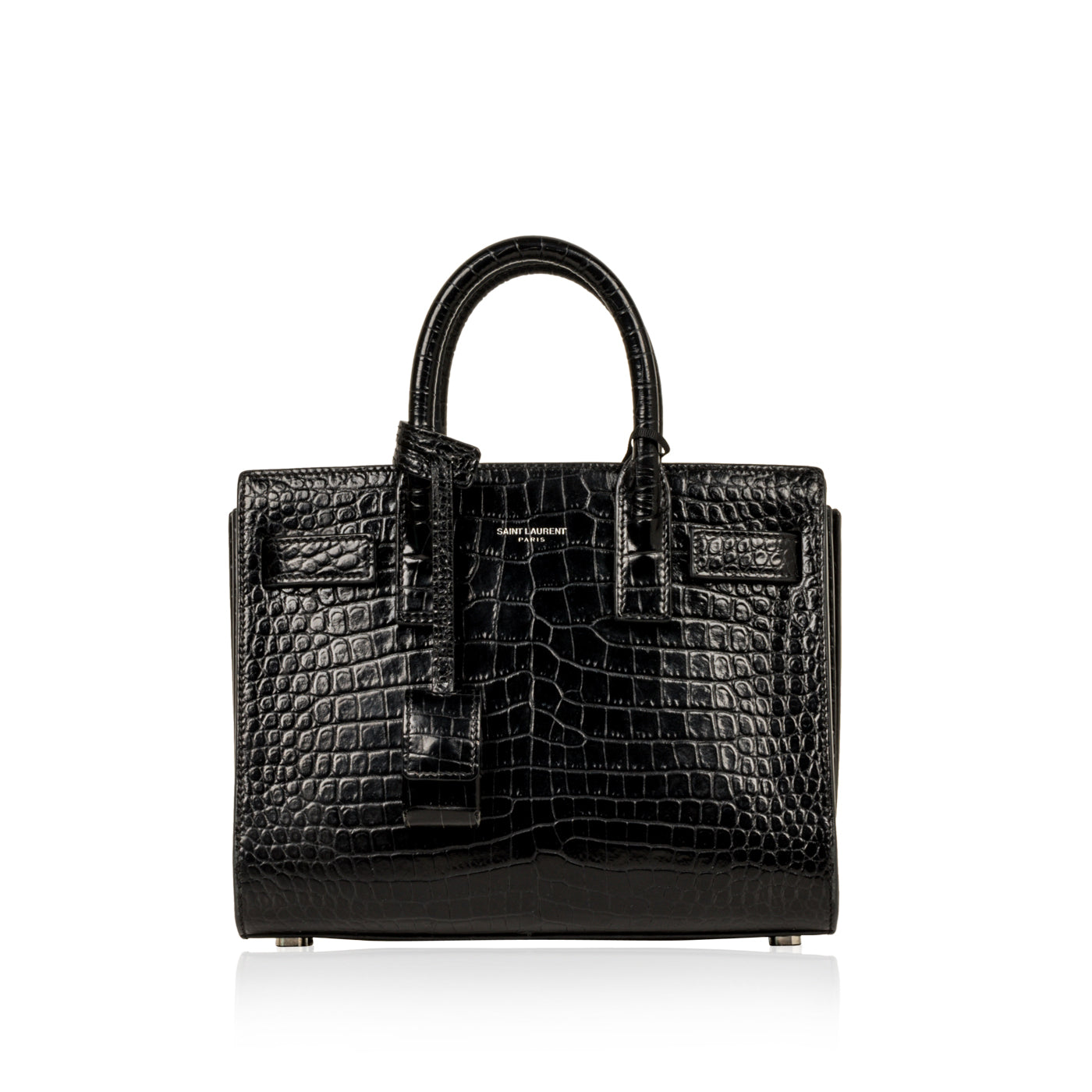 Yves Saint Laurent Nano Sac de Jour Croc