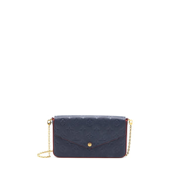 Louis Vuitton Felicie Pochette Monogram Empreinte Navy GHW