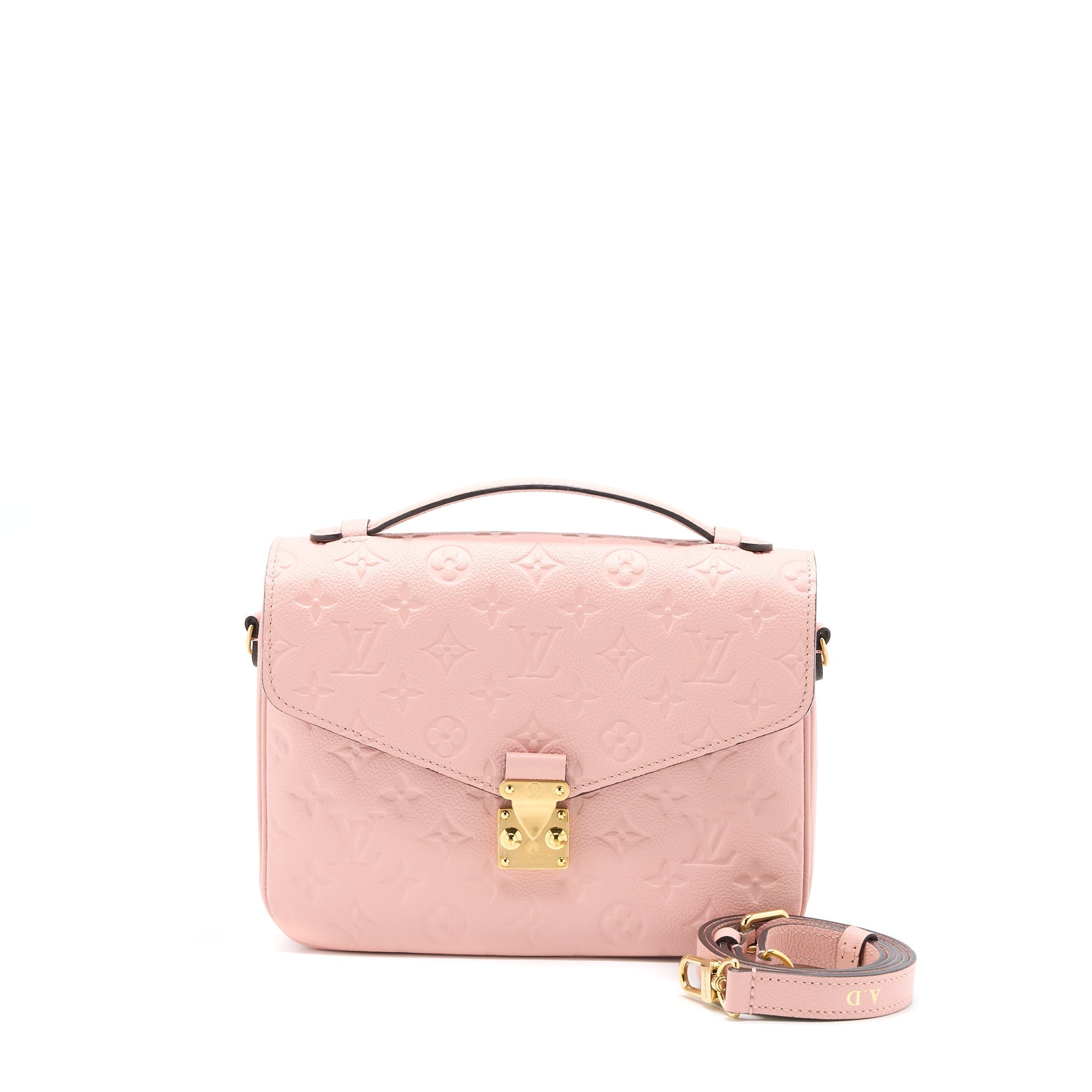 Louis Vuitton Pochette Métis Monogram Empreinte Pink GHW