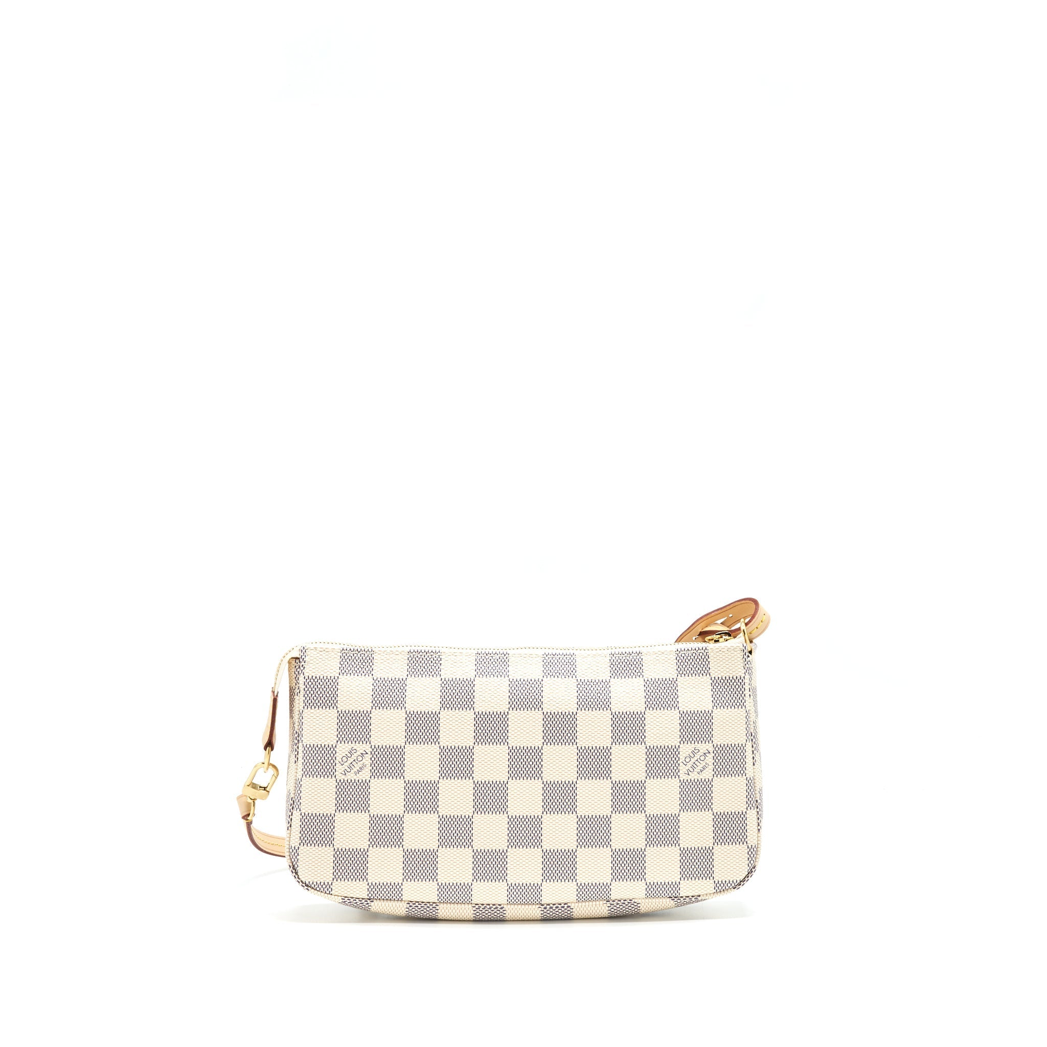 Louis Vuitton Pochette Accessories Damier Azur Canvas