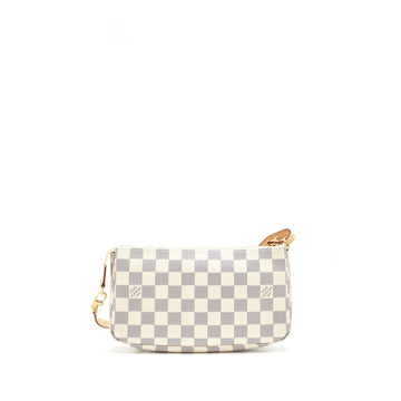 Louis Vuitton Pochette Accessories Damier Azur Canvas