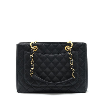 Chanel Grand Shopping Tote bag Caviar black GHW
