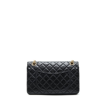 Chanel Small reissue 2.55 Handbag black GHW