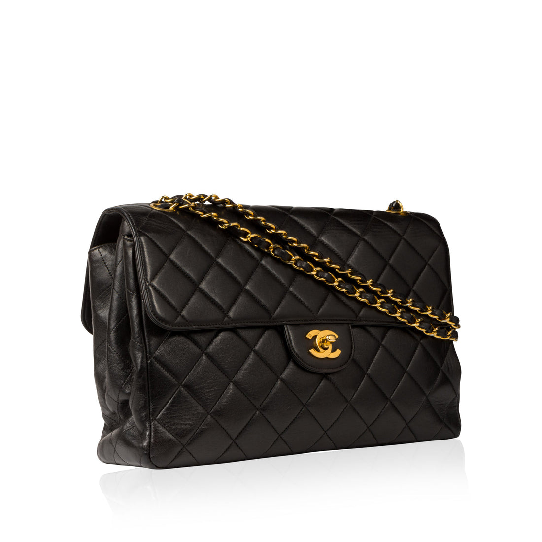Chanel Double-sided Vintage Jumbo Flap Bag