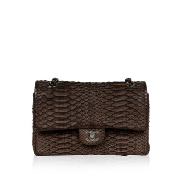Chanel Classic Flap Bag Python