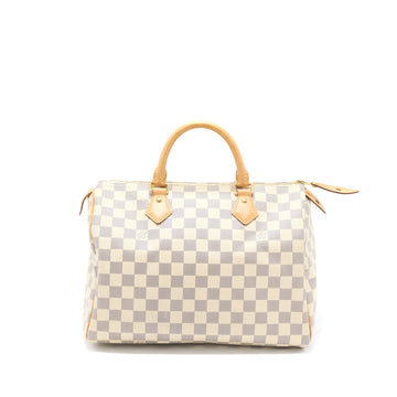 Louis Vuitton Speedy 30 Damier Azur Canvas GHW