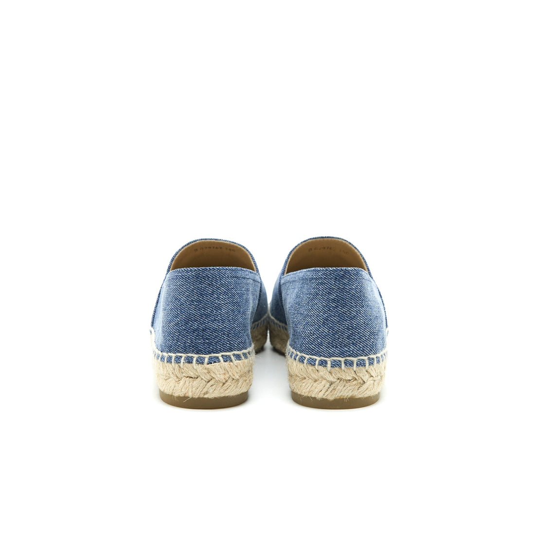 Chanel Espadrilles 38 in Denim and Black