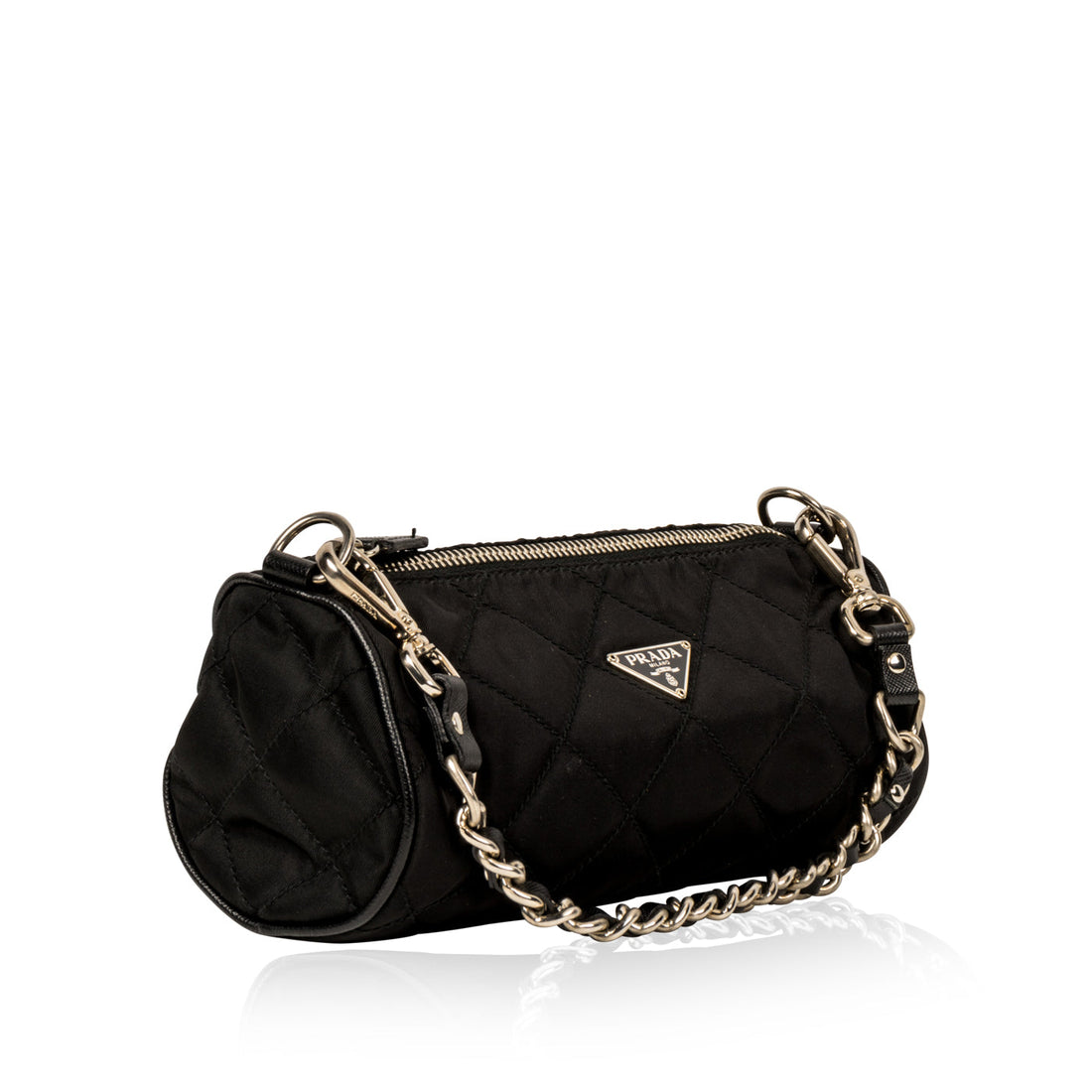 Prada Mini Nylon Duffle Bag