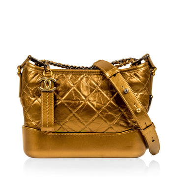 Chanel Gabrielle Small Bronze Calfskin