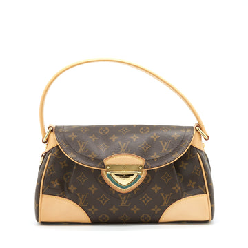 Louis Vuitton Beverly MM Shoulder Bag Monogram Canvas And Leather GHW