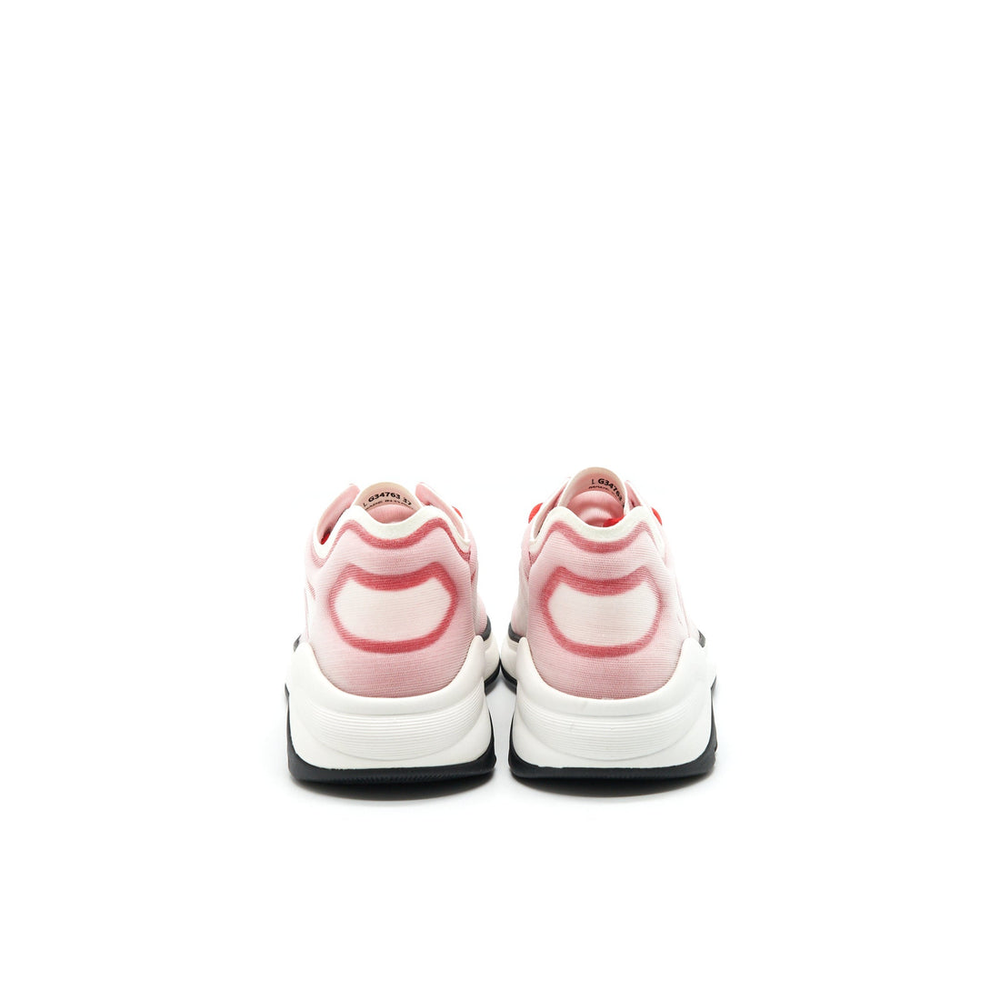 Chanel size37 CC Logo Sneaker Red/ White/ black