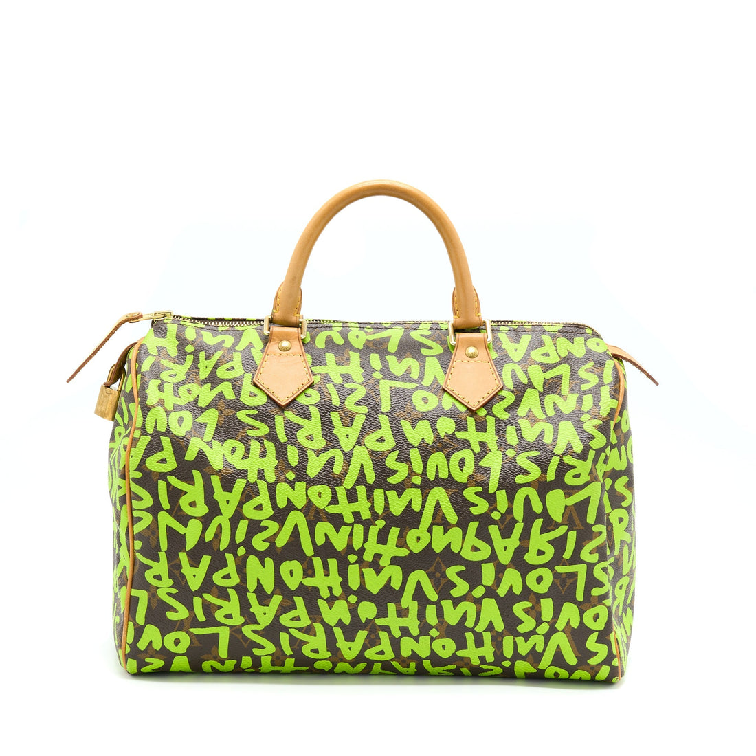 Louis Vuitton Speedy 30 Graffiti Stephen Sprouse Limited Edition With An Extra Strap