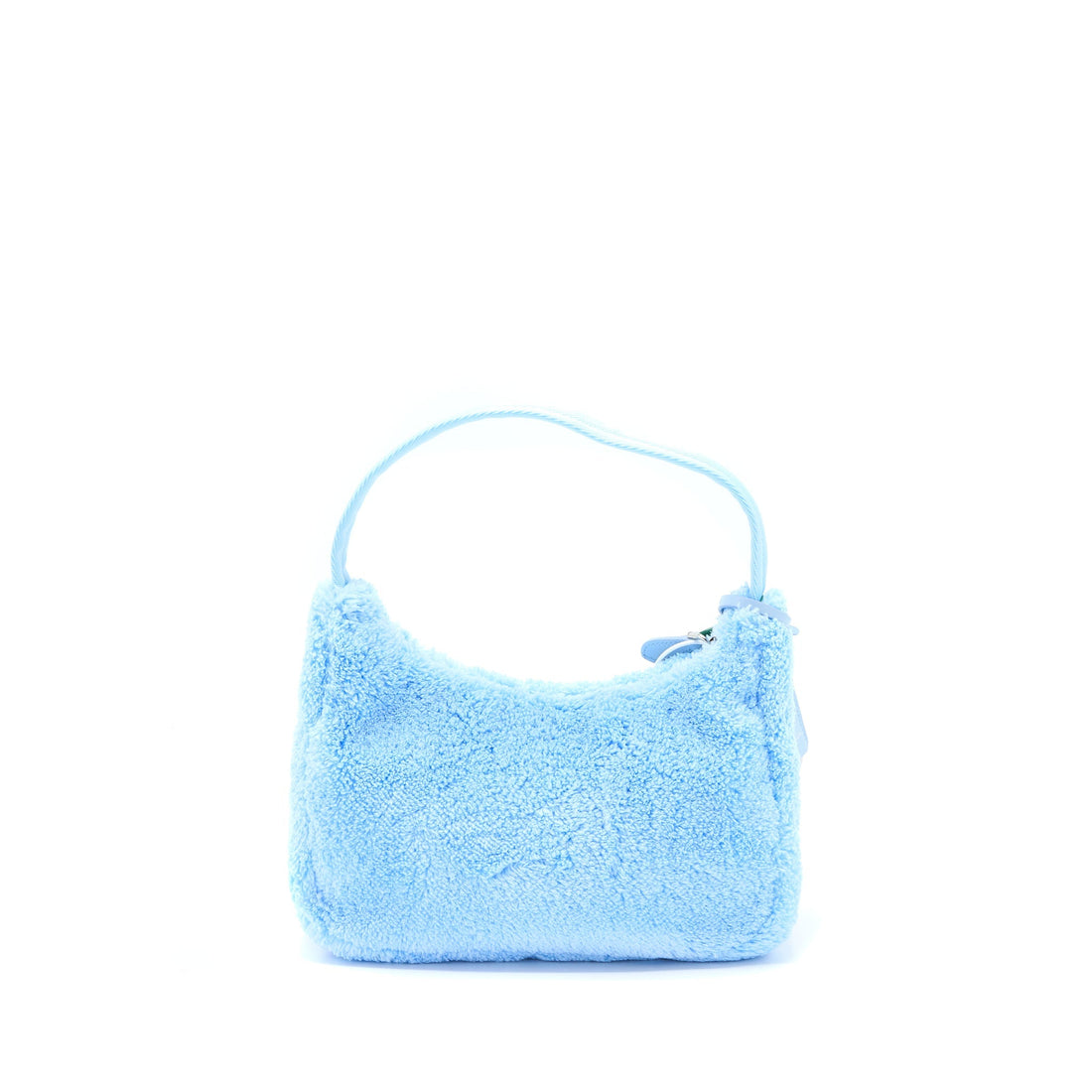Prada Re-Edition 2000 Terry Mini Bag Blue SHW