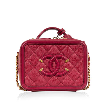 Chanel Filigree CC Vanity Case Mini