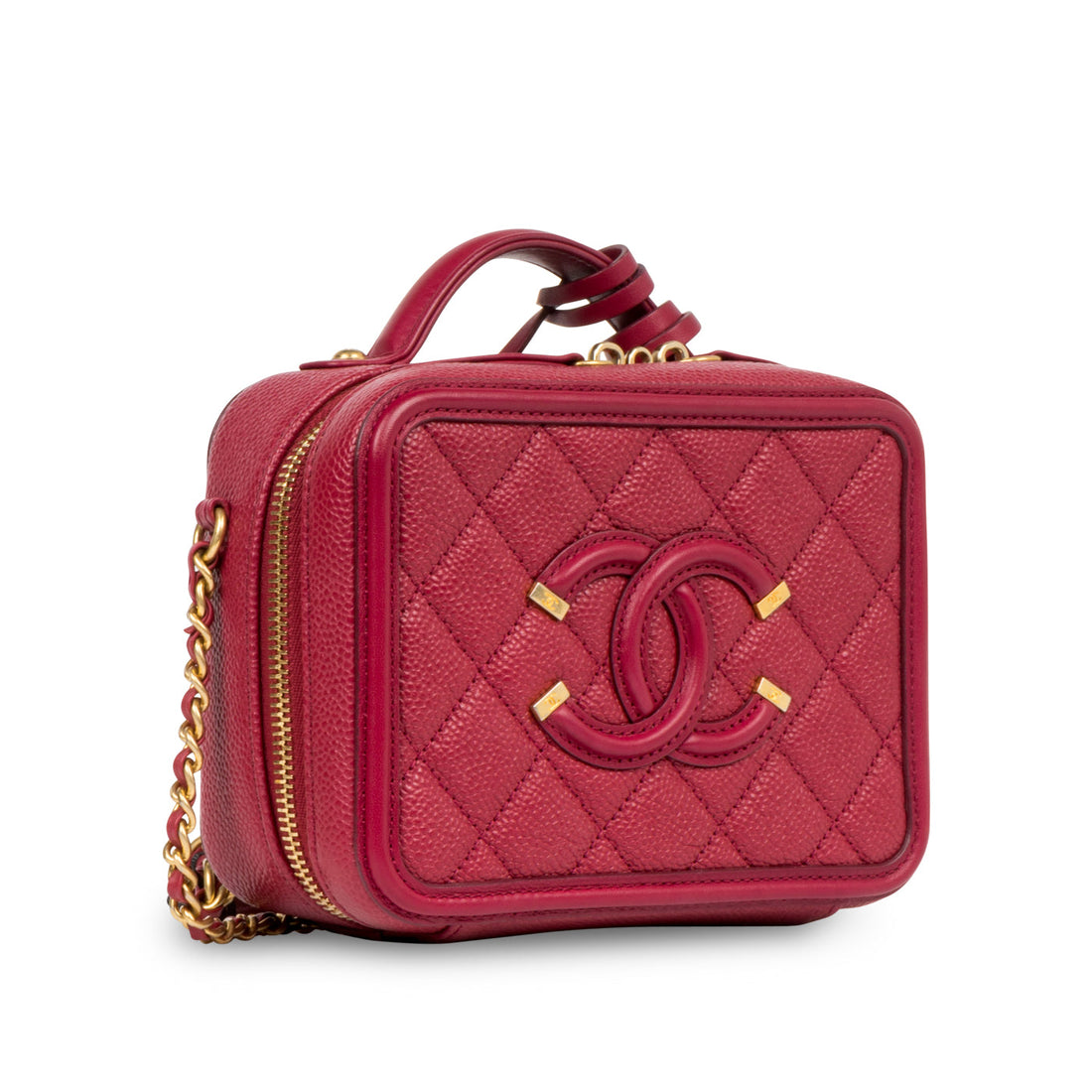 Chanel Filigree CC Vanity Case Mini